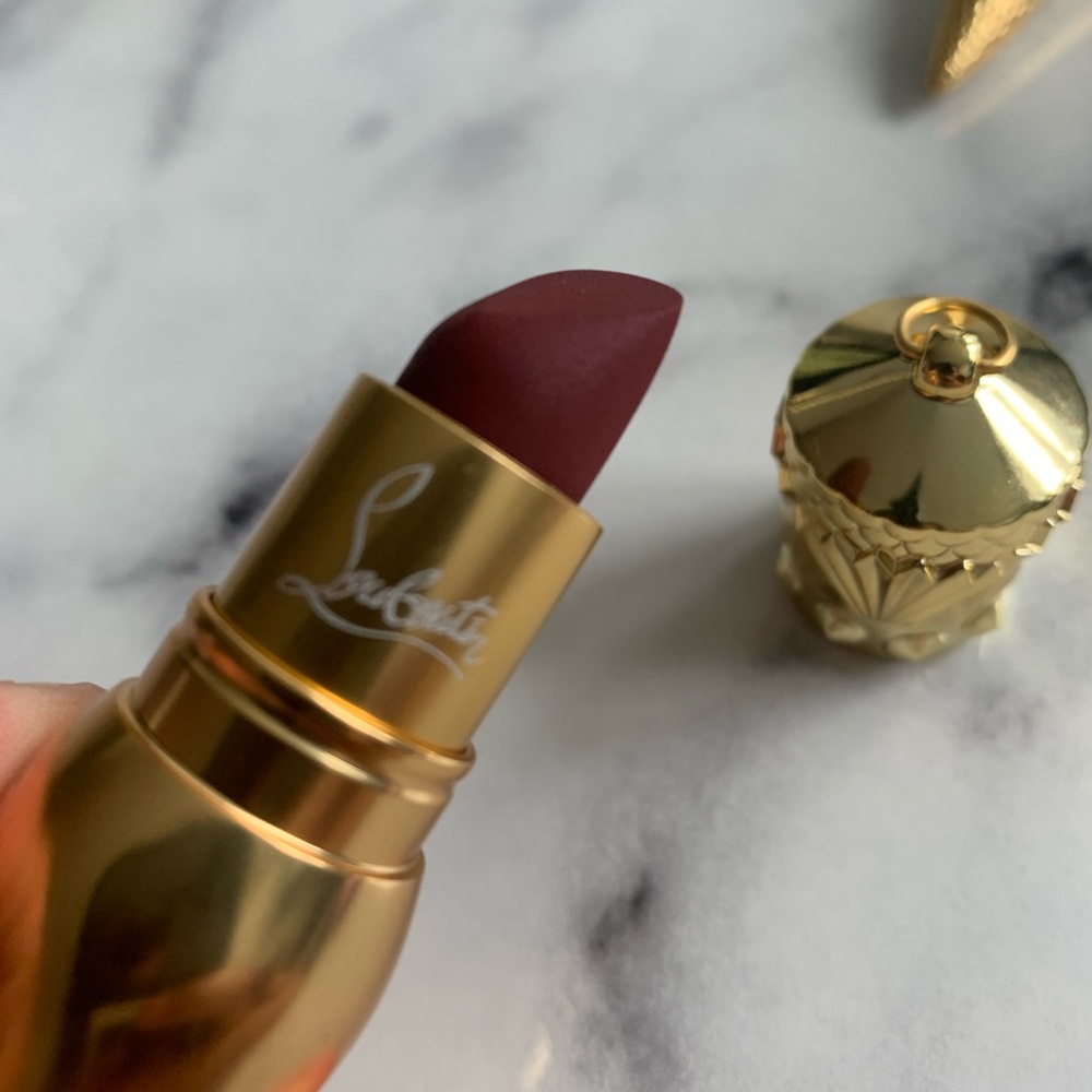New! Christian Louboutin Matte Lipstick shade:410M